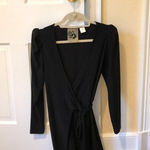 Norma Kamali wrap dress